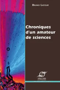 Chroniques d'un amateur de sciences_cover