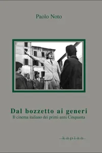 Dal bozzetto ai generi_cover