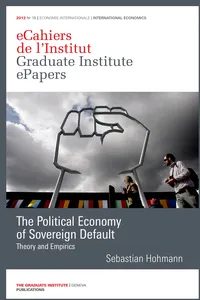 The Political Economy of Sovereign Default_cover
