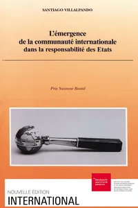 L'émergence de la communauté internationale dans la responsabilité des États_cover