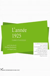 L’année 1925_cover