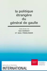La politique étrangère du général de Gaulle_cover
