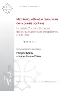 Max Rouquette et le renouveau de la poésie occitane_cover