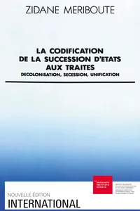 La codification de la succession d'États aux traités_cover