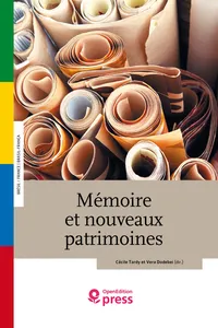 Mémoire et nouveaux patrimoines_cover