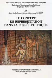 Le concept de représentation dans la pensée politique_cover