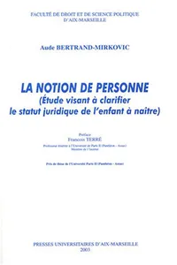 La notion de personne_cover