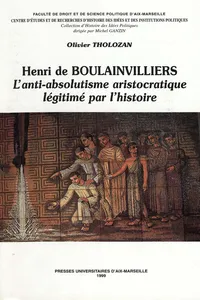 Henri de Boulainvilliers_cover