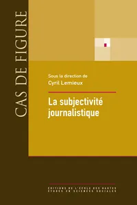 La subjectivité journalistique_cover