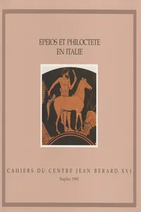 Épéios et Philoctète en Italie_cover