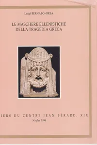 Le maschere ellenistiche della tragedia greca_cover