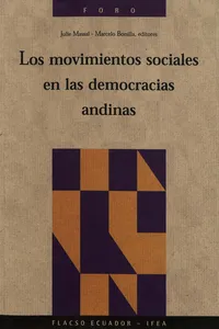 Los movimientos sociales en las democracias andinas_cover