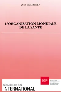 L'Organisation mondiale de la santé_cover