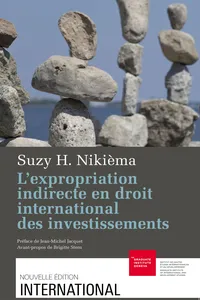 L'expropriation indirecte en droit international des investissements_cover