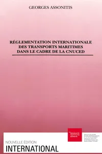 Réglementation internationale des transports maritimes dans le cadre de la CNUCED_cover