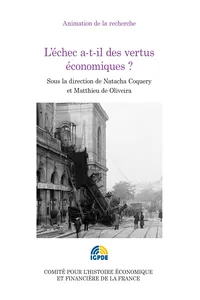 L'échec a-t-il des vertus économiques ?_cover