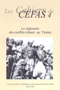 Le règlement des conflits tribaux au Yémen_cover