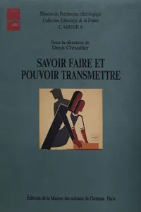 Savoir faire et pouvoir transmettre_cover