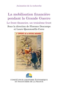 La mobilisation financière pendant la Grande Guerre_cover