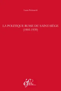 La politique russe du Saint-Siège_cover