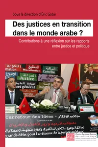 Des justices en transition dans le monde arabe ?_cover