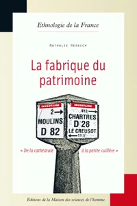 La fabrique du patrimoine_cover