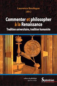 Commenter et philosopher à la Renaissance_cover