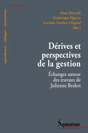 Dérives et perspectives de la gestion