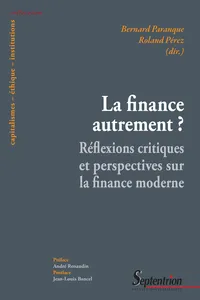 La finance autrement ?_cover