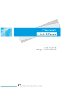 Pédagogie et droits de l'homme_cover