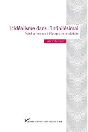L'idéalisme dans l'infinitésimal