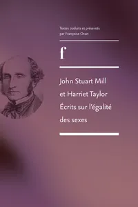 John Stuart Mill et Harriet Taylor : écrits sur l'égalité de sexes_cover