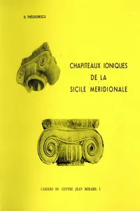 Chapiteaux ioniques de la Sicile méridionale_cover