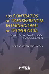 Los contratos de transferencia internacional de tecnología_cover