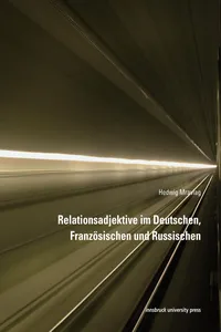 Relationsadjektive im Deutschen, Französischen und Russischen_cover