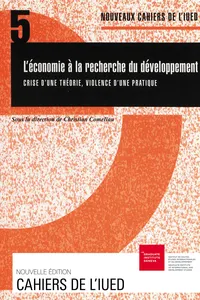 L'économie à la recherche du développement_cover