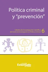 Política criminal y "prevención"_cover