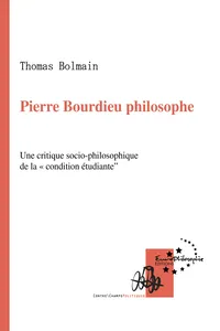 Pierre Bourdieu Philosophe_cover