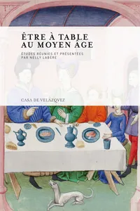 Être à table au Moyen Âge_cover