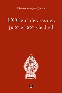 L'Orient des revues_cover