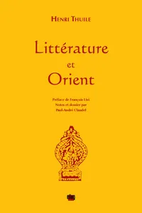 Littérature et Orient_cover