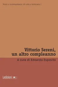 Vittorio Sereni, un altro compleanno_cover