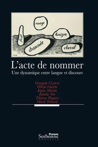 L'acte de nommer_cover