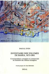 Inventaire des volumes de Bahia, 1673-1901_cover