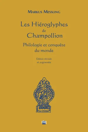 Les Hiéroglyphes de Champollion