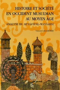 Histoire et société en Occident musulman au Moyen Âge_cover