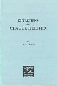 Entretiens avec Claude Helffer_cover