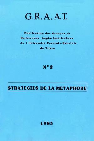 Stratégies de la métaphore