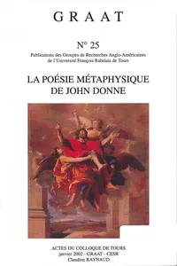 La poésie métaphysique de John Donne_cover