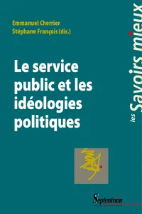 Le service public et les idéologies politiques_cover